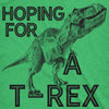 Maternity Hoping For A T-Rex Pregnancy T-Shirt Cute Funny Dinosaur Tee For Mom To Be