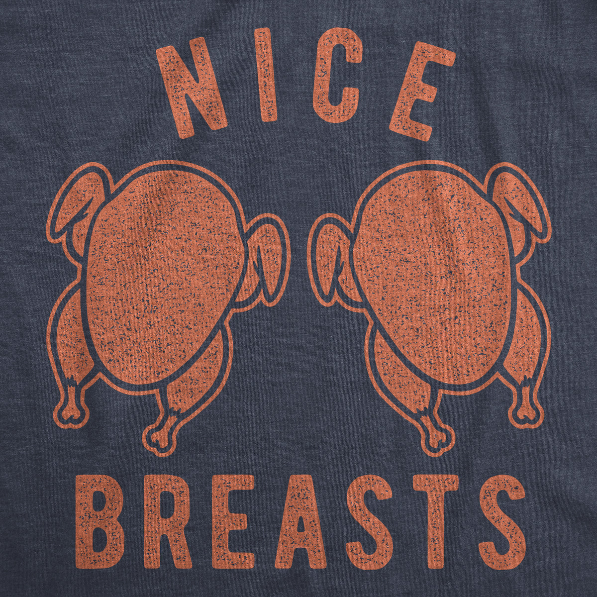 Mens Nice Breasts Tshirt Funny Thanksgiving Turkey Boobs Graphic Novel –  Nerdy Shirts