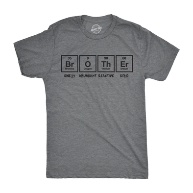 Brother Periodic Table Men's Tshirt