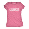 Women's My Husband's Wife Is Awesome T Shirt Funny Married Tee For Women