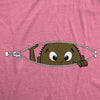 Maternity African American Baby Peeking Funny T shirts Pregnancy Annoucement T shirt