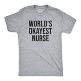 Coronavirus World's Okayest Nurse Quarantine COVID-19 Men's Tshirt