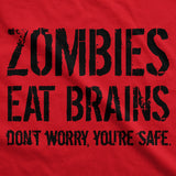 Youth Zombies Eat Brains Shirt Funny T Shirt Living Dead Halloween Outbreak Tee