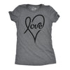 Womens Valentines Shirts Cute Heart T Shirts Funny Valentines Day Tees For Ladies