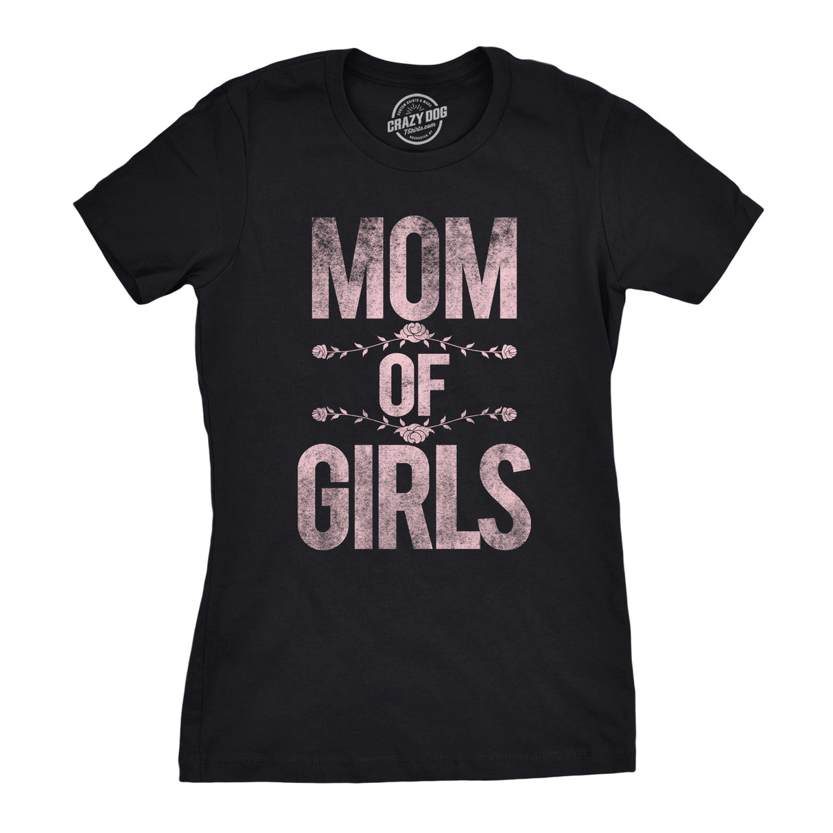 Womens Mom Of Both T Shirt Funny Cute Mother's Day Son And Daughter Tee For Laides