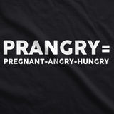 Maternity Prangry Funny T shirt Announcement Pregnancy Reveal New Baby Shower