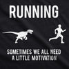 Womens Running Motivation T shirt Funny Running T shirts Sarcasm Humor Run Novelty Tees