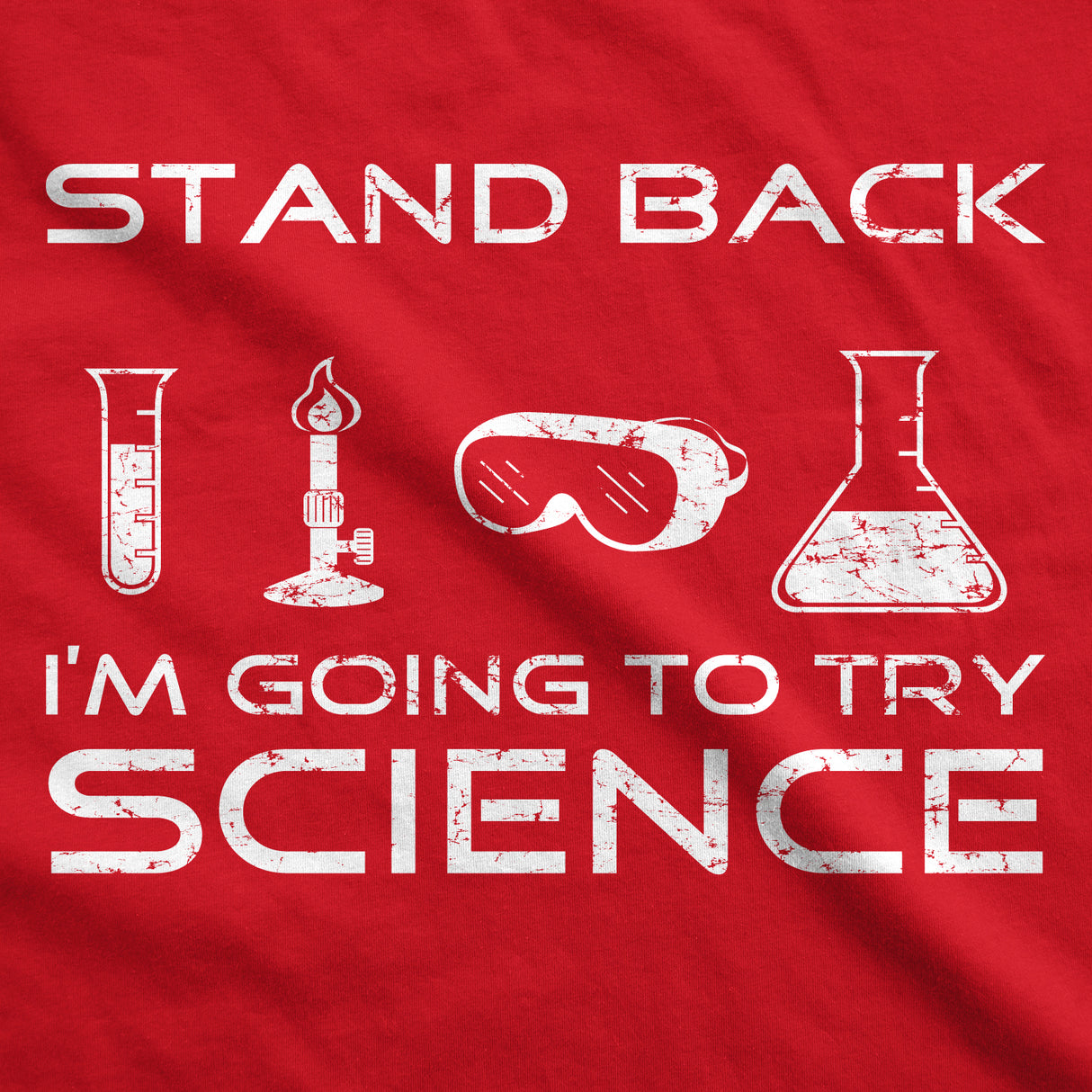 Youth Stand Back Science Funny Shirts Cool Humorous Nerdy T shirts for Geeks