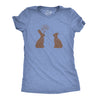 Womens You Should Get That Looked At Easter T Shirt Funny Chocolate Bunny Tee