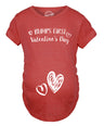 Bumps First Valentines Day Maternity Shirt Cute Announcement Baby Pregnancy Tee