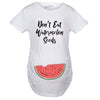 Maternity Don't Eat Watermelon Seeds T shirt Funny Pregnancy Reveal Pregnant Tee