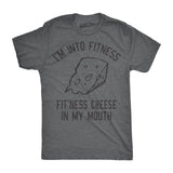 Fitness Cheese In My Mouth Men's Tshirt