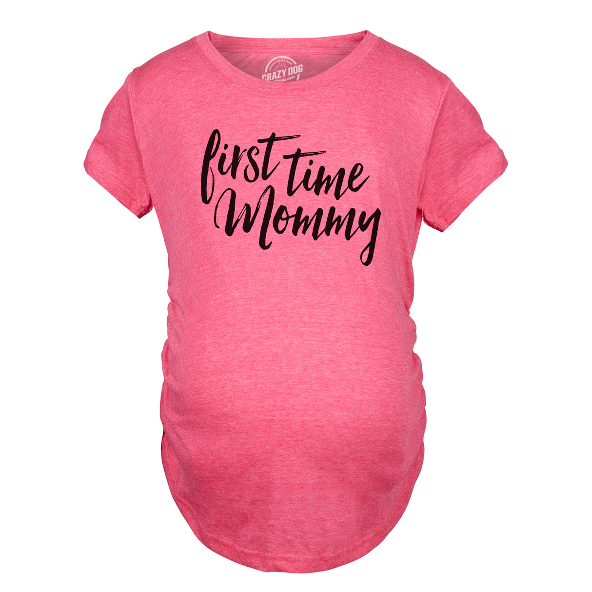 Maternity First Time Mommy Pregnancy T shirt Cute Belly Bump Tee Mother To Be