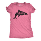 Womens Mommy Shark T shirt Cute Mom Gift Funny Mama Family Cute Mothers Day Tee