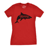 Womens Mommy Shark T shirt Cute Mom Gift Funny Mama Family Cute Mothers Day Tee