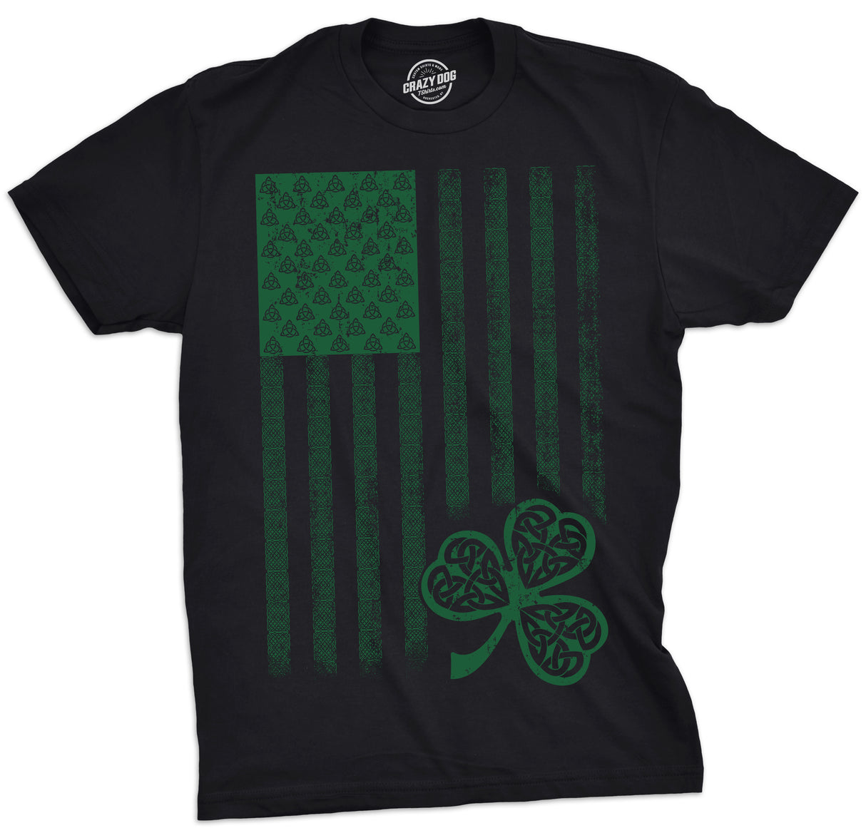 Mens Novelty Saint Patricks T Shirt Funny Irish Tees Cool Party Tees For Guys