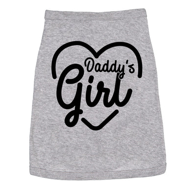 Dog Shirt Daddys Girl Cute Clothes For Family Pet