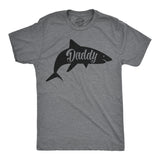 Mens Daddy Shark T shirt Cute Funny Family Cool Best Dad Vacation Tee For Guys