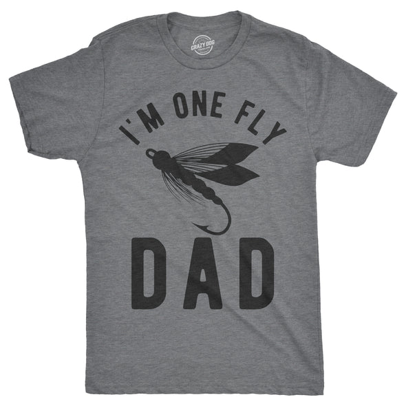One Fly Dad Men's Tshirt