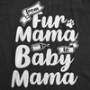 Maternity From Fur Mama To Baby Mama Tshirt Cute Pet Dog Pregnancy Tee