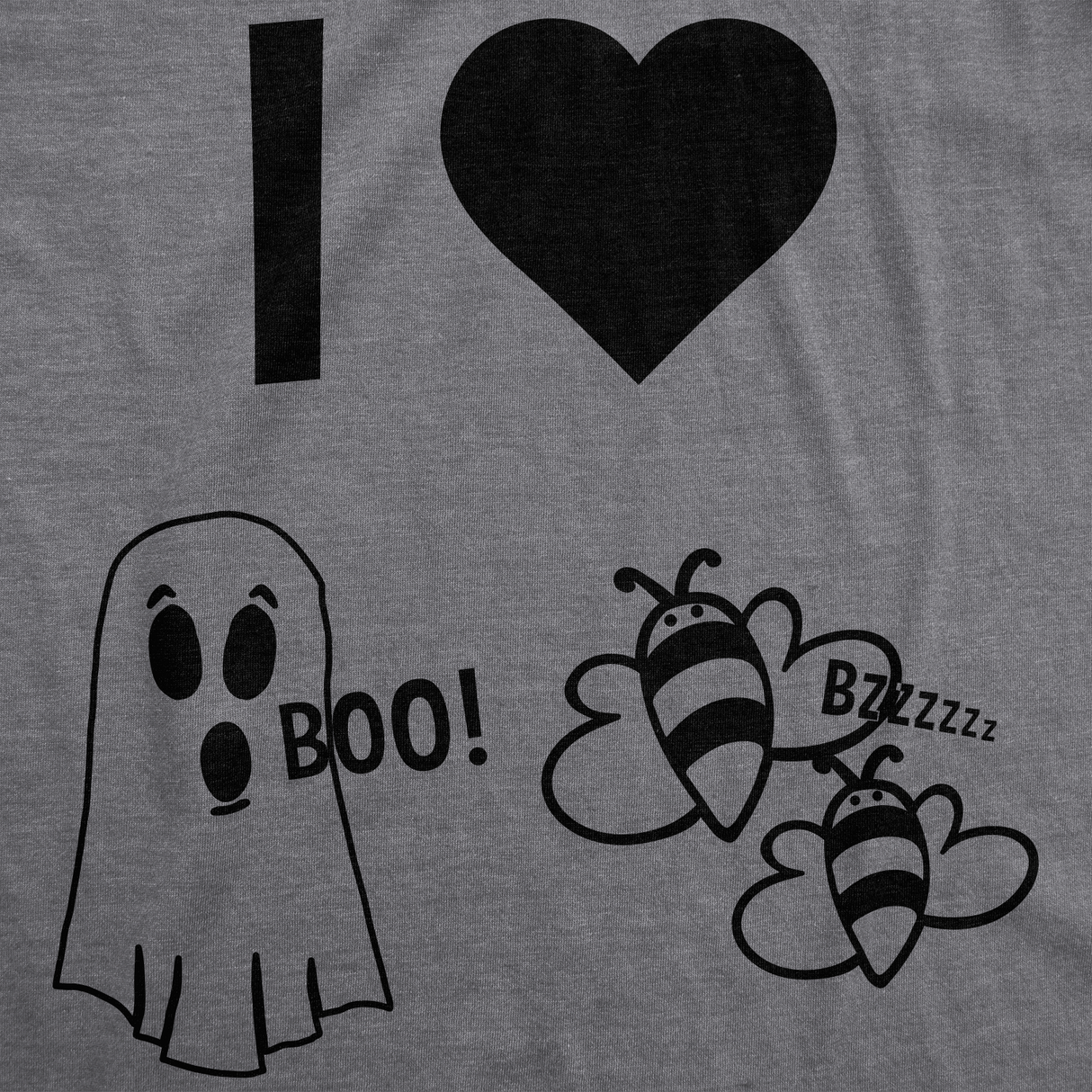 I Heart Boo Bees Men's Tshirt