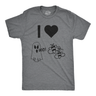 I Heart Boo Bees Men's Tshirt