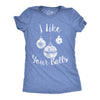 Womens I Like Your Balls Tshirt Funny Christmas Ornament Tee