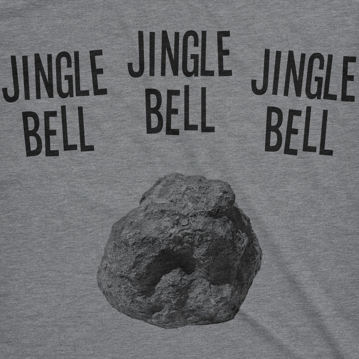 Womens Jingle Bell Rock Tshirt Funny Sarcastic Christmas Song Tee For Ladies