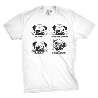 Pug Faces Men's Tshirt