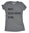 Womens Happiness Is Being A Dog Mom Tshirt Cute Funny Animal Lover Puppy Tee For Ladies