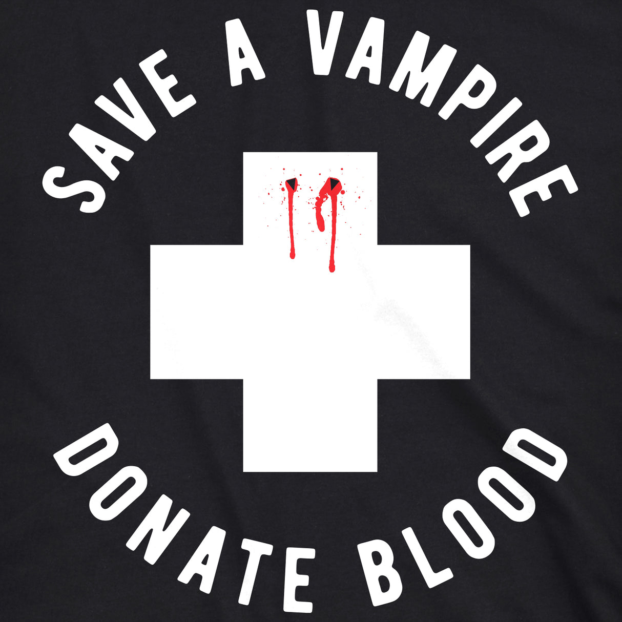 Save A Vampire Donate Blood Men's Tshirt