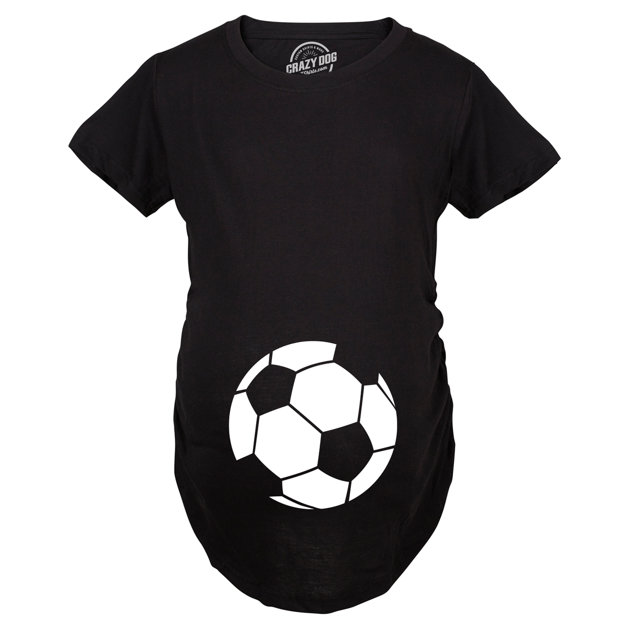 Maternity Soccer Ball Pregnancy Tshirt Cute Soccer Mom Sports Tee For Mom To Be