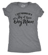 Womens Dog Mom and Cat Mom Funny T Shirts Cute Pet Tees for Women with Cats or Dogs