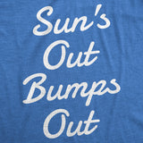 Maternity Suns Out Bumps Out Tshirt Funny Summer Pregnancy Tee