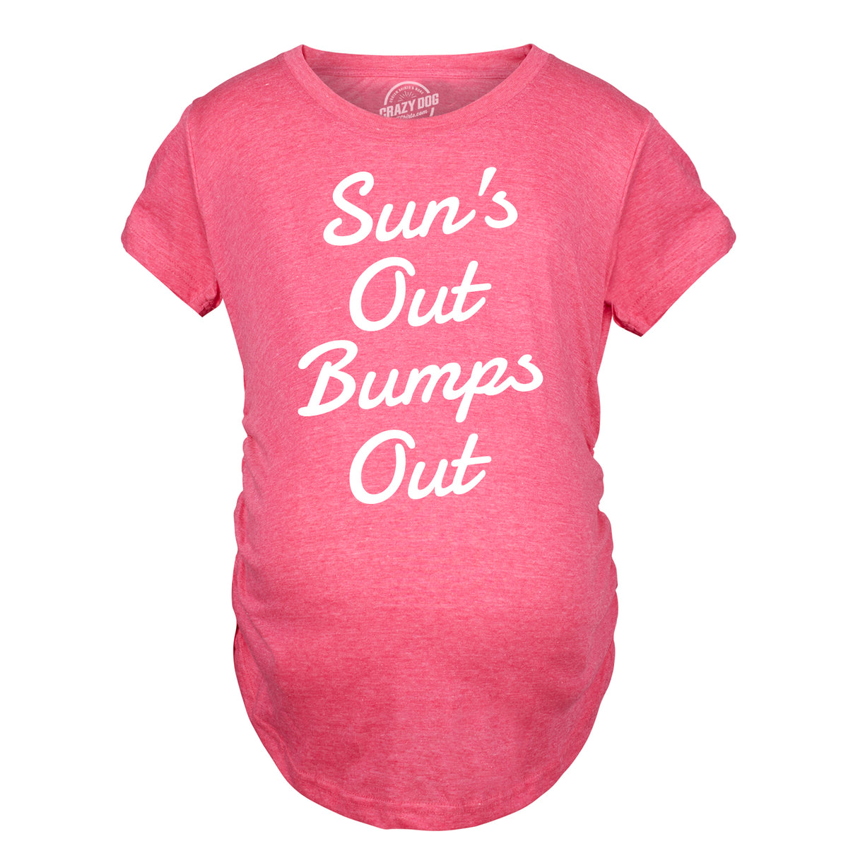 Maternity Suns Out Bumps Out Tshirt Funny Summer Pregnancy Tee