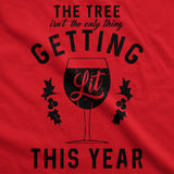 The Tree Isn't The Only Thing Getting Lit This Year Men's Tshirt