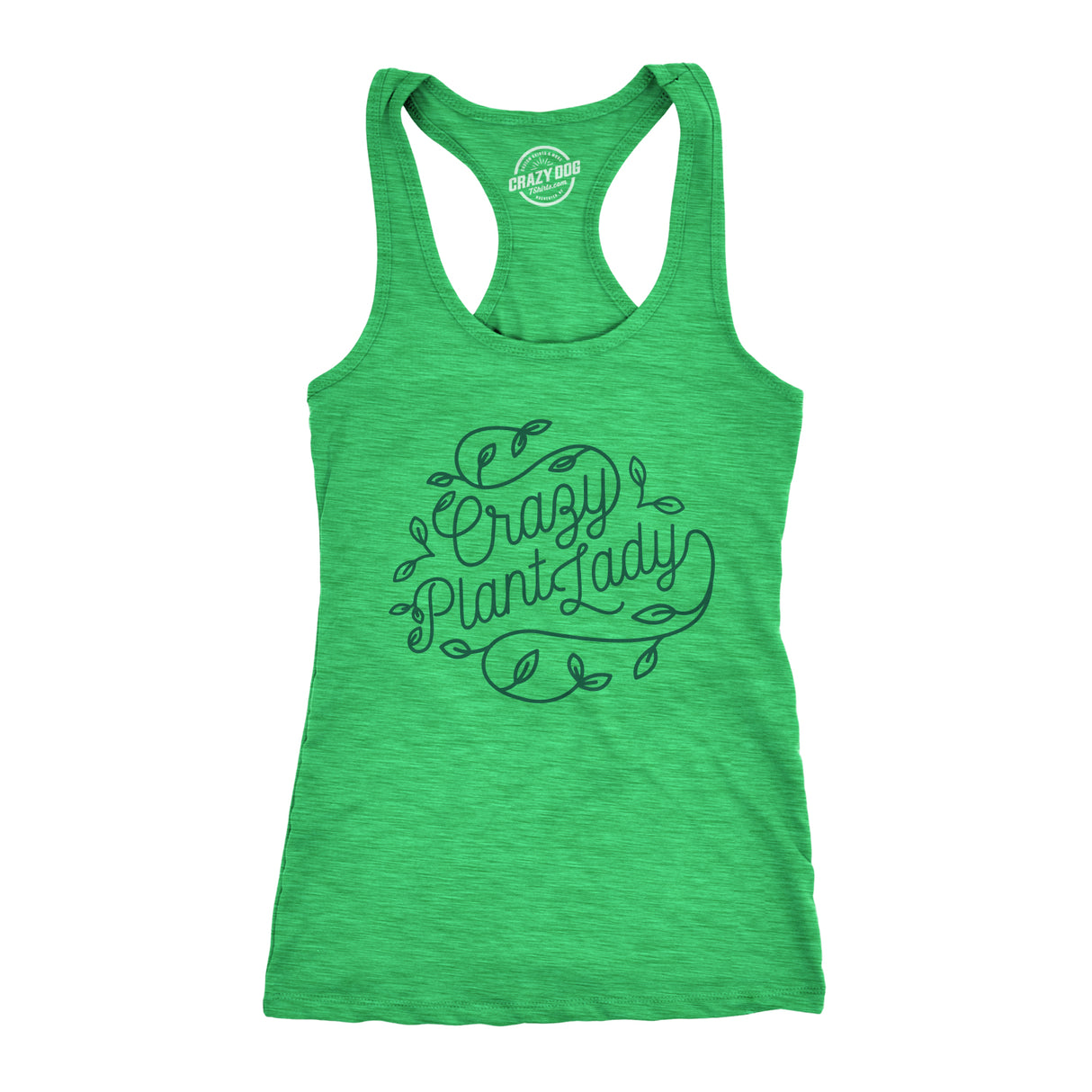 Womens Tank Crazy Plant Lady TanktopFunny Gardening Shirt