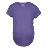 Comfortable 3 Pack Maternity Shirts Blank Pregnancy Shirts Plain Fitted Tees