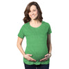 Womens Maternity Shirt Pregnancy Tee Plain Blank Announcement New Baby Bump Top