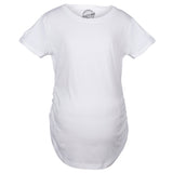 Comfortable 3 Pack Maternity Shirts Blank Pregnancy Shirts Plain Fitted Tees