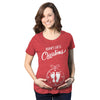 Funny Maternity Christmas Shirts for the Holidays Cute Tees to Celebrate Bumps First Christmas