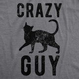 Crazy Cat Guy Men's Tshirt