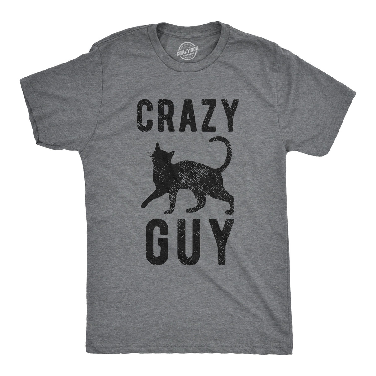 Crazy Cat Guy Men's Tshirt