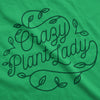 Womens Tank Crazy Plant Lady TanktopFunny Gardening Shirt