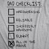 Dad Checklist Men's Tshirt