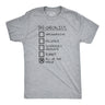 Dad Checklist Men's Tshirt