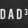 Dad To The Third Men's Tshirt