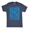 Never Take A Dog Named Shark To The Beach Men's Tshirt