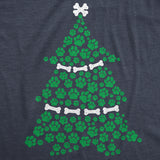 Dog Paw Christmas Tree Men's Tshirt