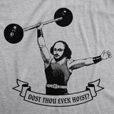 Mens Fitness Tank Dost Thou Even Hoist Tanktop Funny Workout Gym Shirt